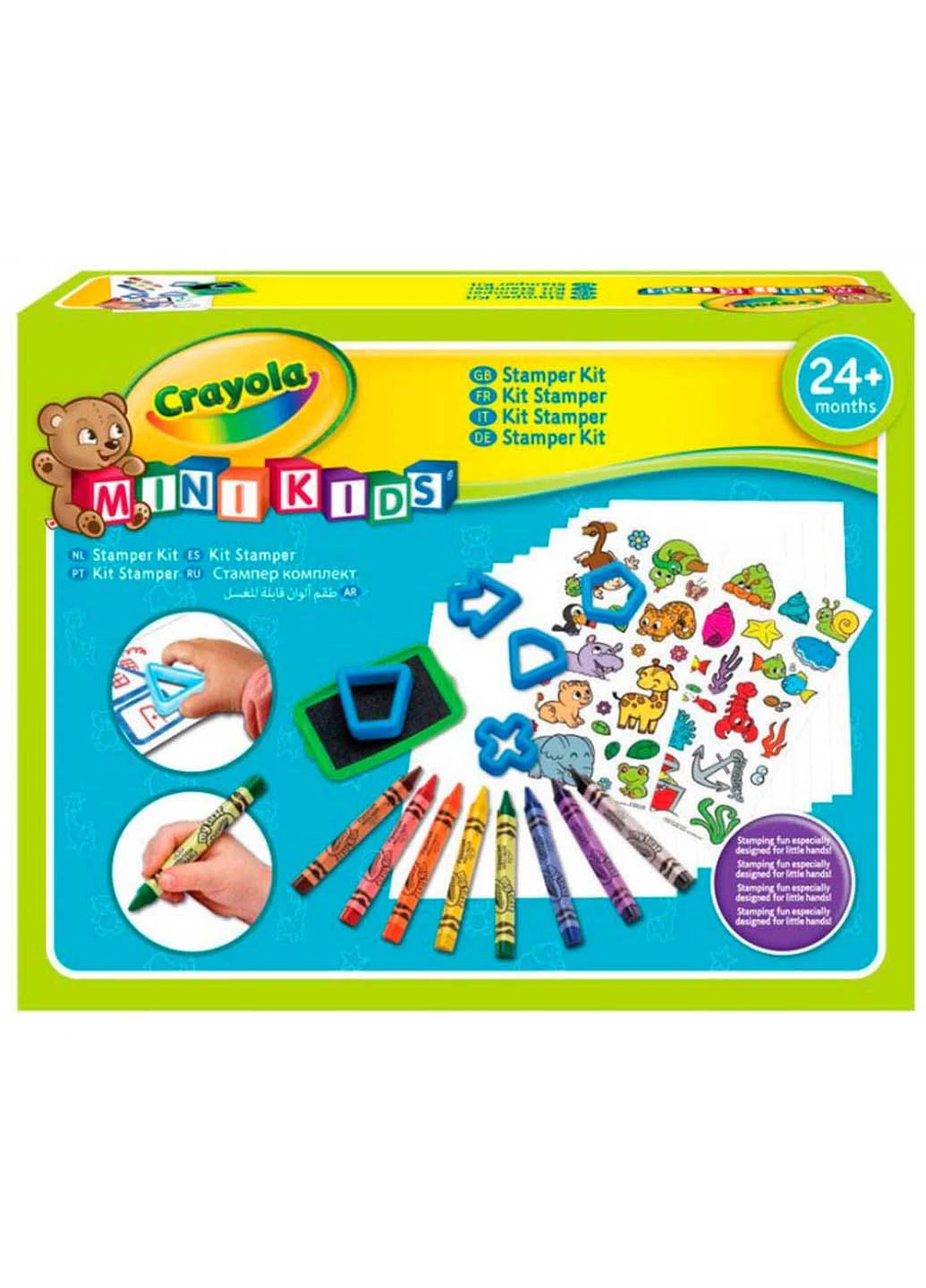 Набор для творчества Mini kids Мой первый набор со штампами Crayola (253274174)
