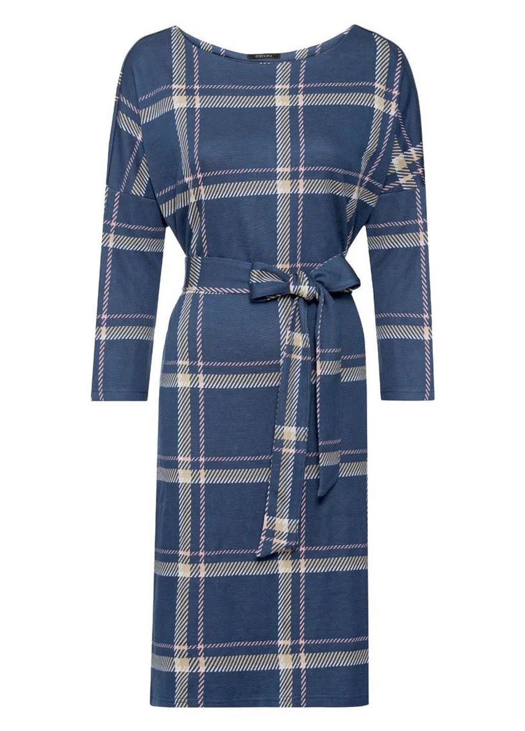 Синя кежуал сукня футляр Esmara в клітинку