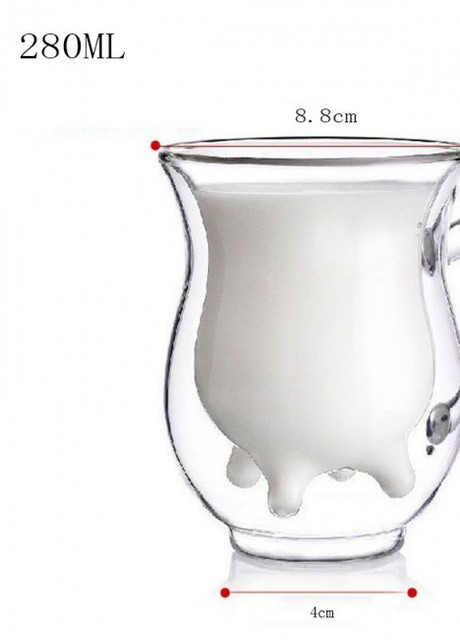 Чашка с двойными стенками Milk, 250 мл More (253888717)