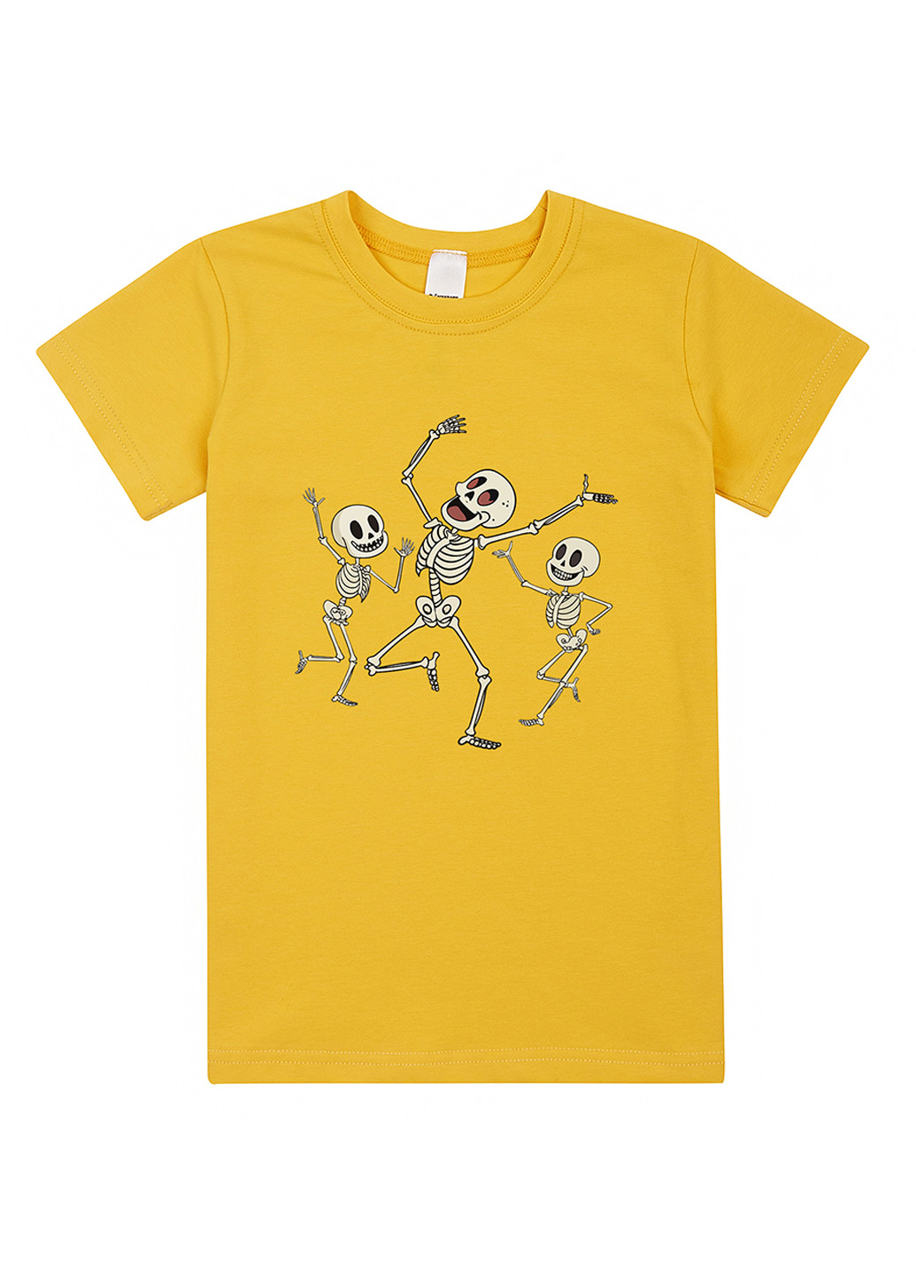 Желтая летняя футболка Garnamama