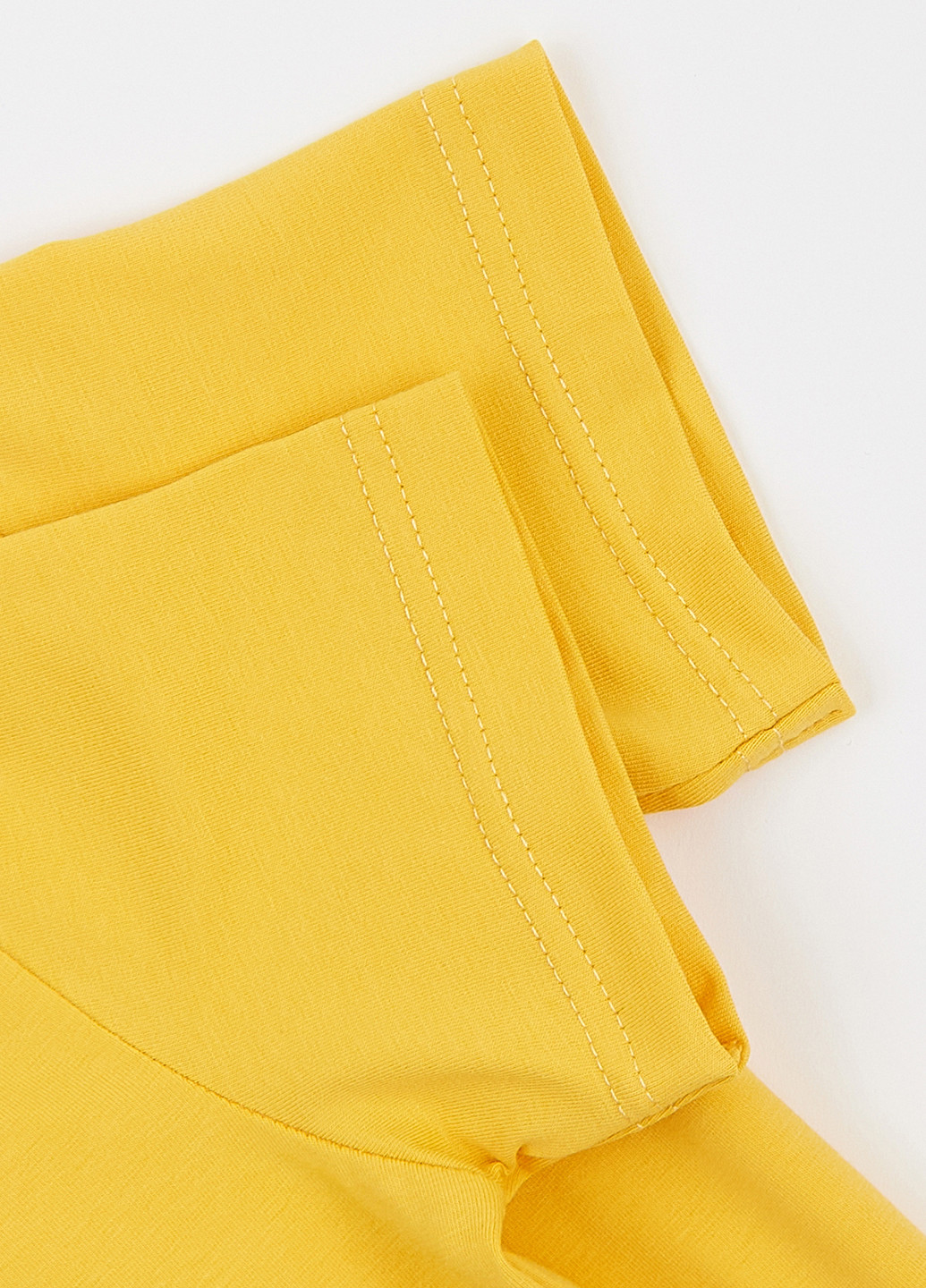 Желтая летняя футболка Garnamama