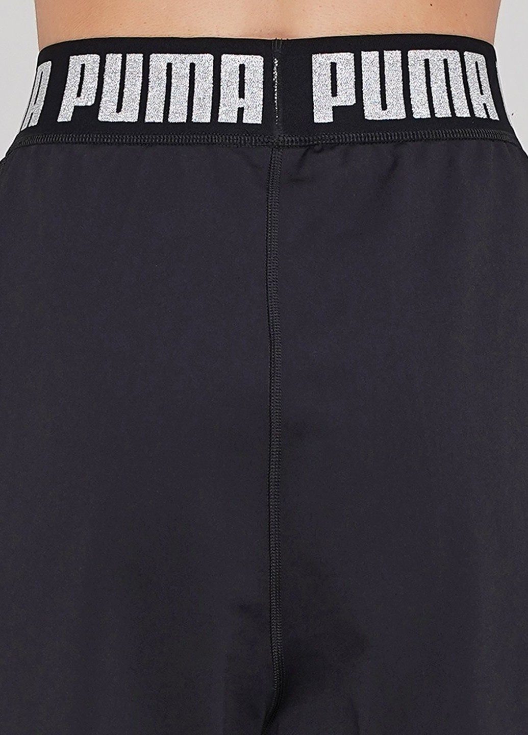Черные спортивные демисезонные джоггеры брюки Puma