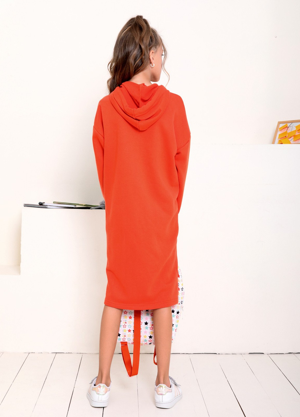 Оранжевое платье для девочки ISSA PLUS (242158813)