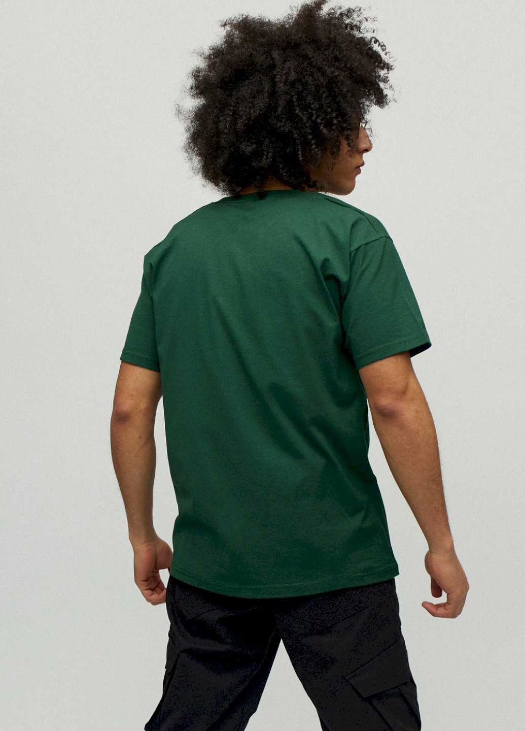 Темно-зелена футболка чоловіча YAPPI