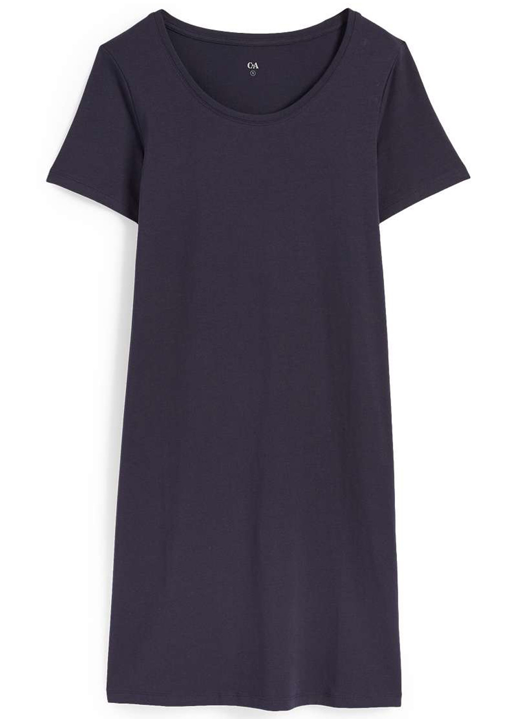 Темно-синя кежуал сукня сукня-футболка C&A однотонна