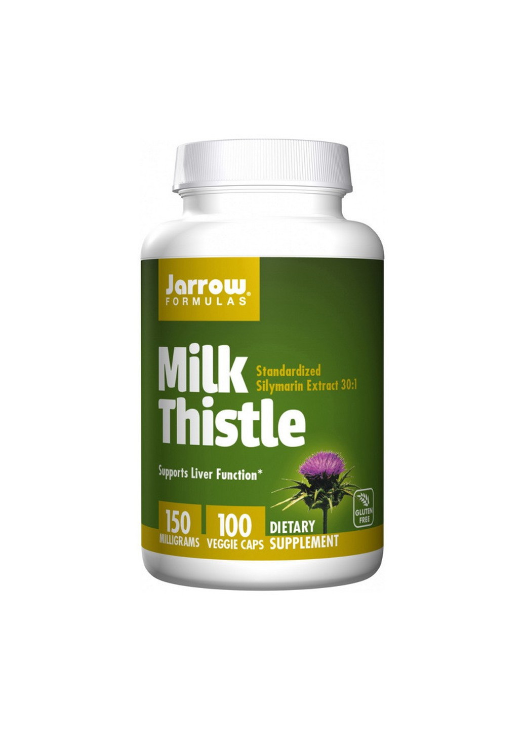 Насіння молочного будяка екстракт Milk Thistle 150 mg (100 капс) Jarrow Formulas (255410386)