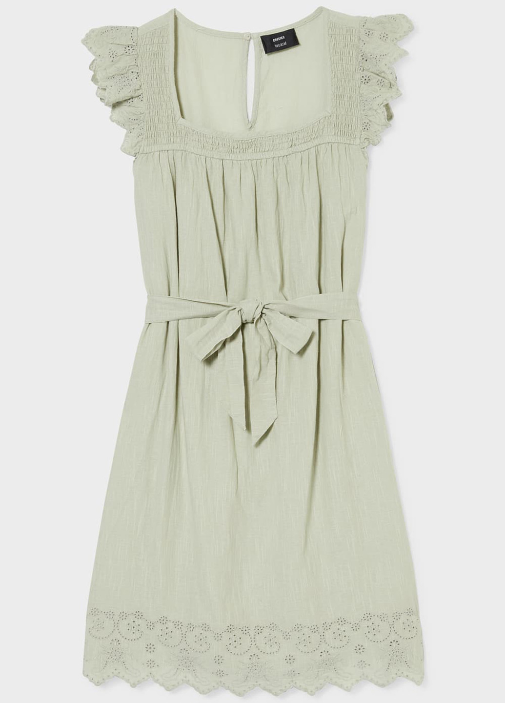 Світло-сіра кежуал сукня C&A однотонна