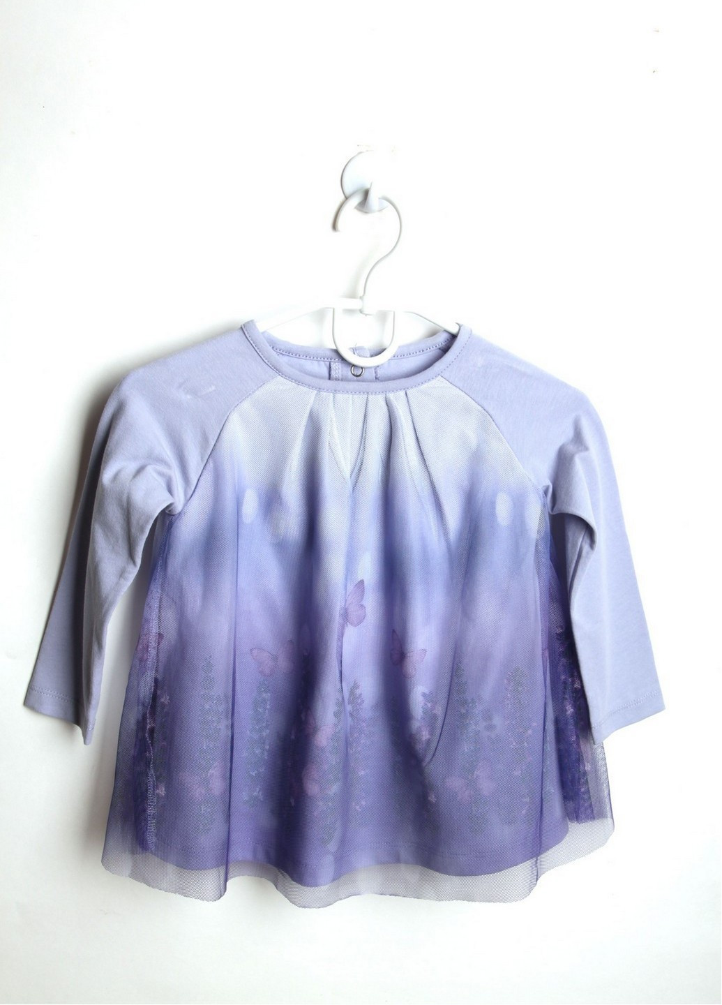 Фиолетовая летняя футболка Prenatal