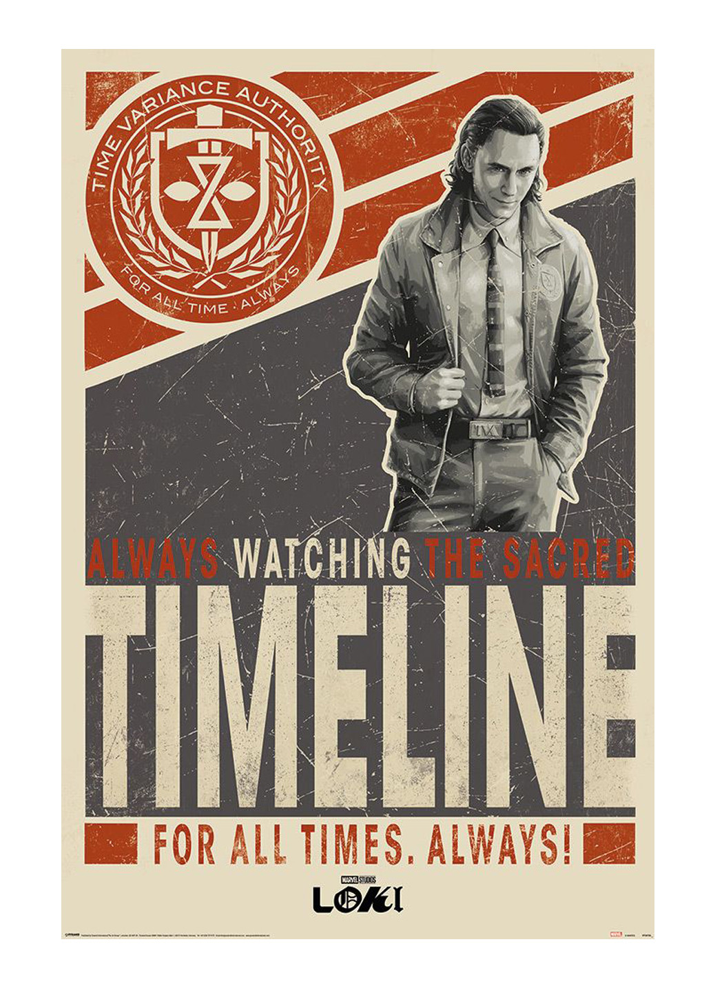 Постер Loki - Timeline Pyramid комбинированная