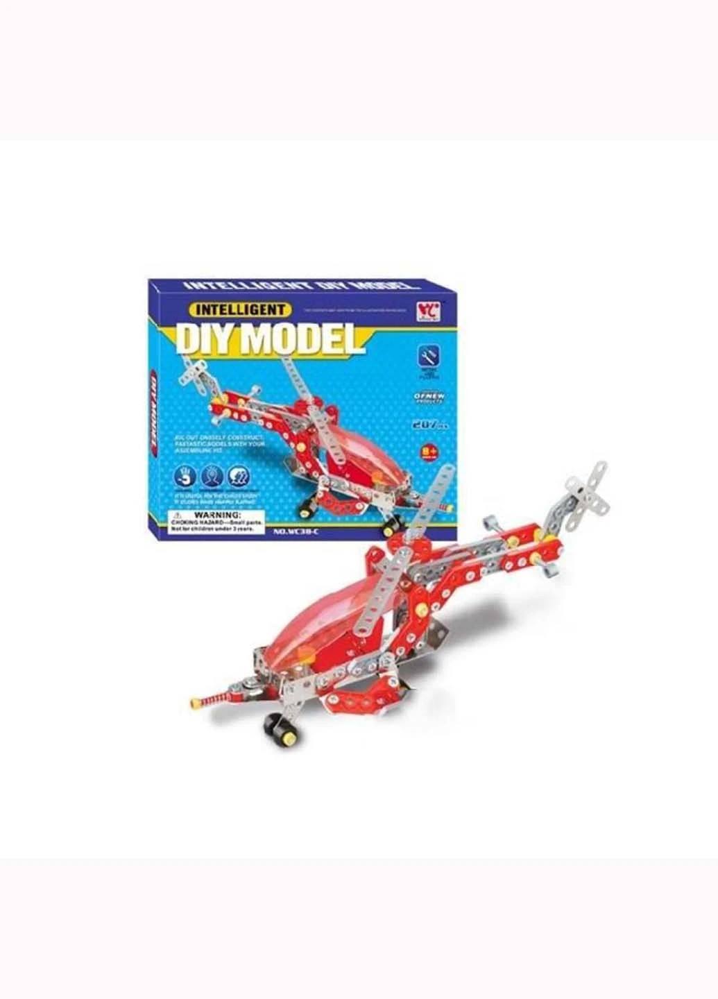 Конструктор Same Toy Самолет 207 деталей (207383227)