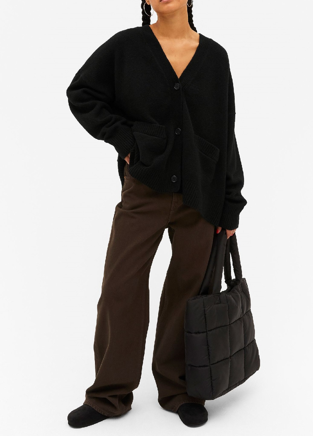 Кардиган вільного крою H&M (254204192)