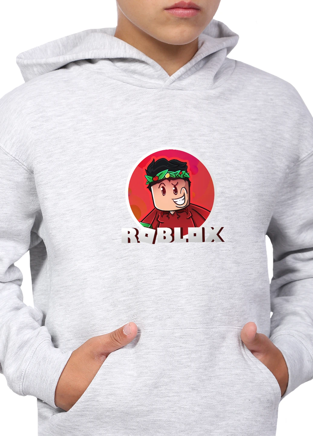 Худи для мальчика Роблокс (Roblox) Кенгуру детский (9298-1225) MobiPrint (219027788)