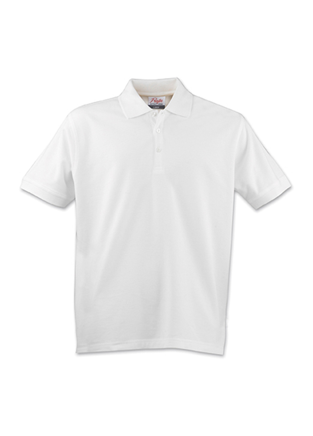 Белая футболка-поло для мужчин James Harvest однотонная