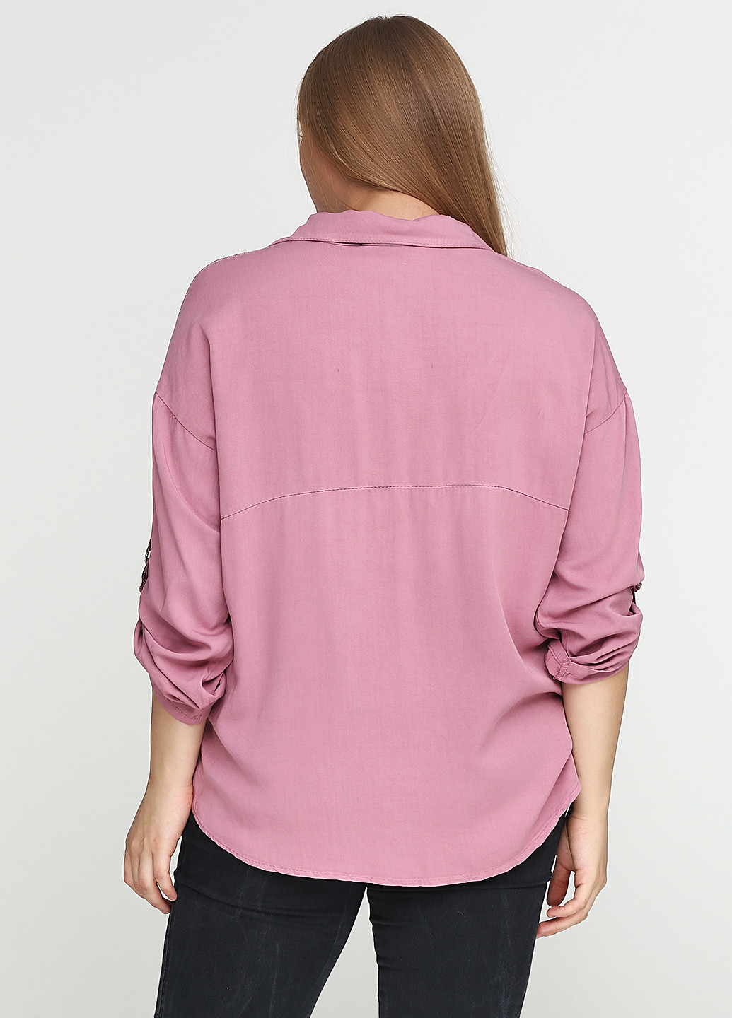 Блідо-рожева демісезонна блуза New Collection
