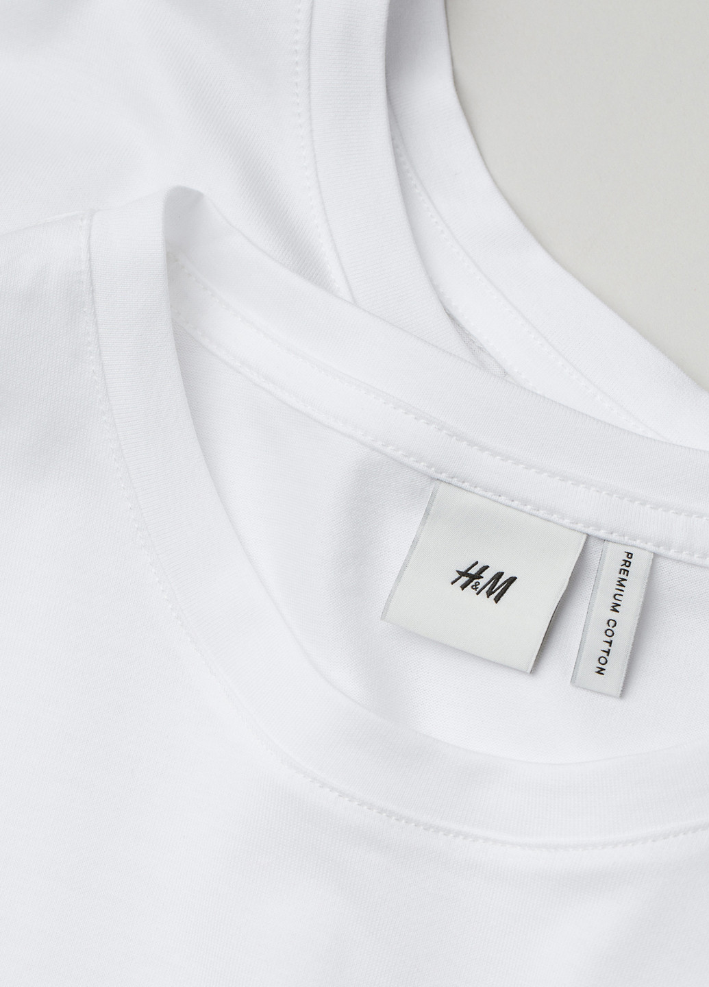 Біла футболка (2 шт.) H&M