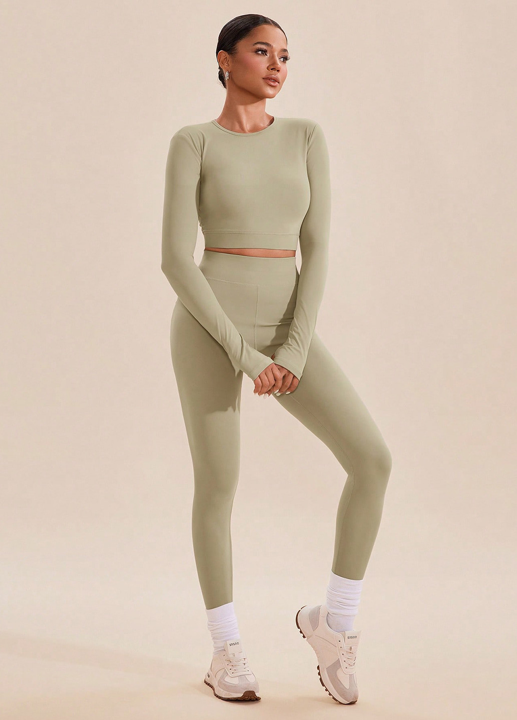 Костюм (лонгслив, леггинсы) SHEIN (365769636)