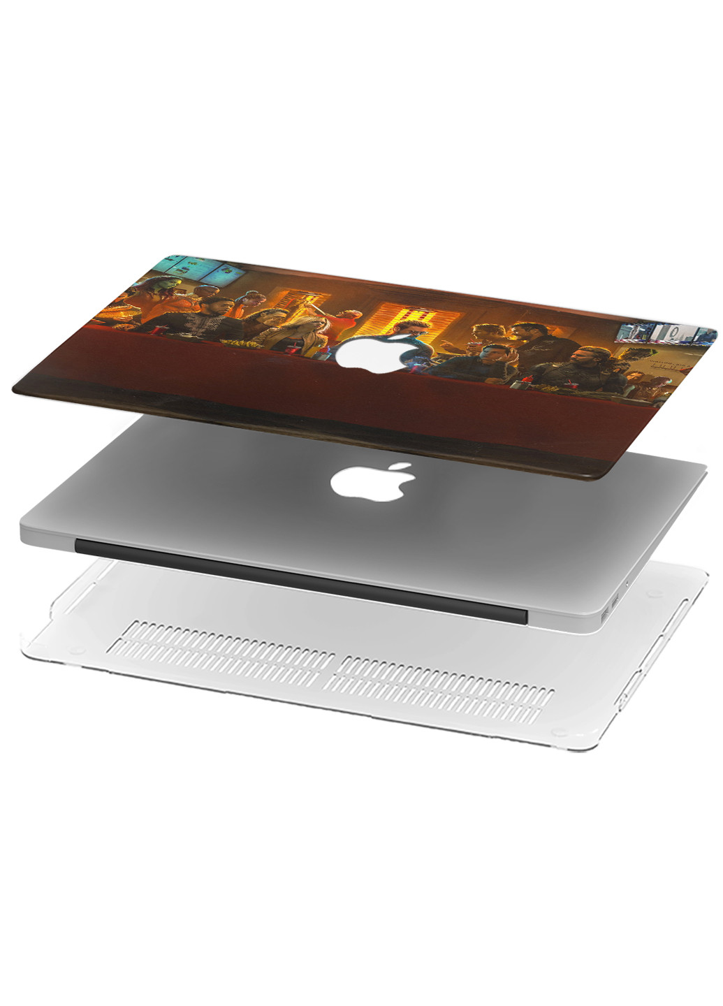 Чехол пластиковый для Apple MacBook Pro 13 A1278 Марвел (Marvel) (6347-1700) MobiPrint (218539057)