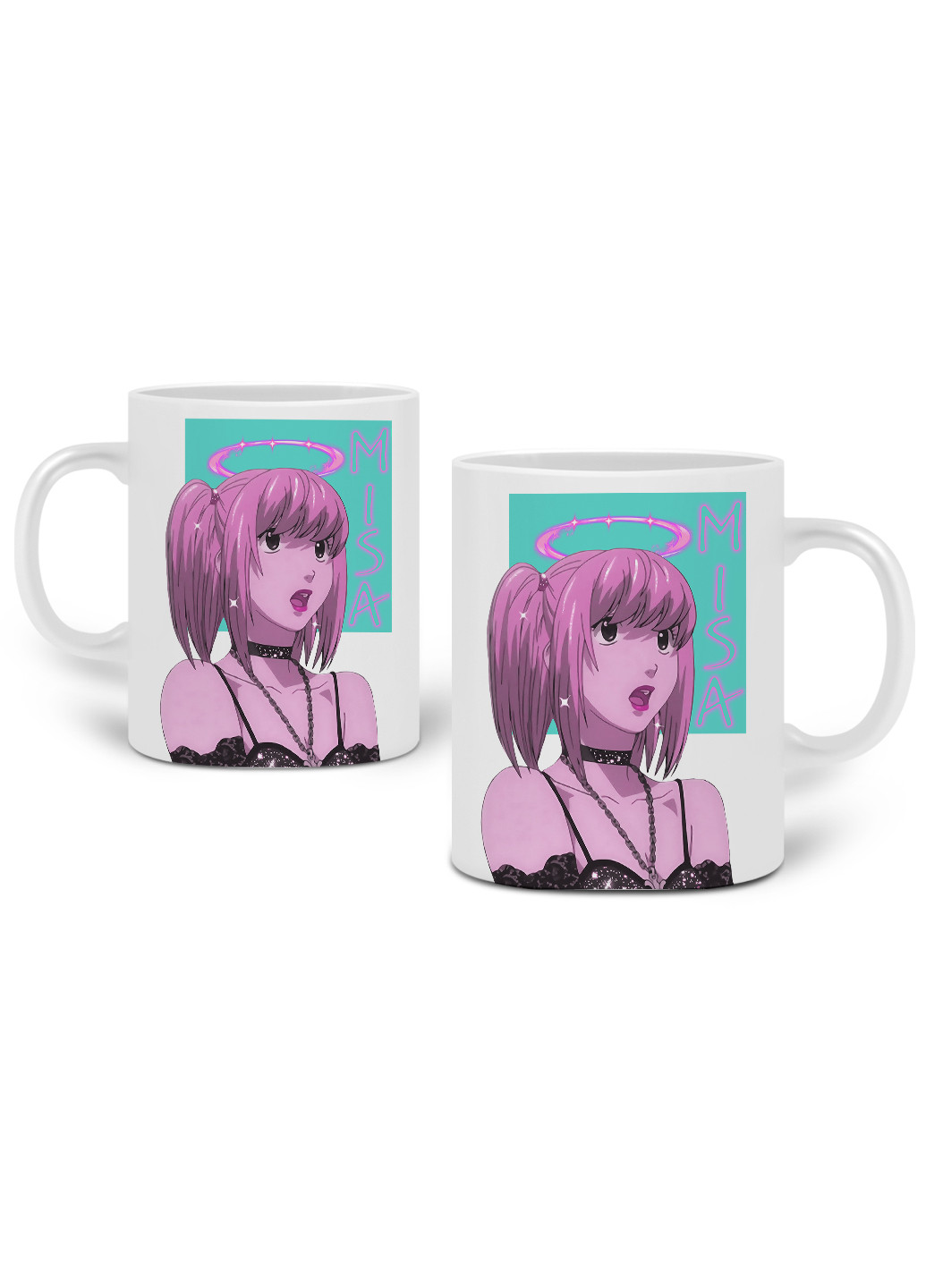 Кружка Миса Аманэ Тетрадь смерти (Misa Amane Death Note) 330 мл Чашка Керамическая (20259-2827) MobiPrint (221743194)