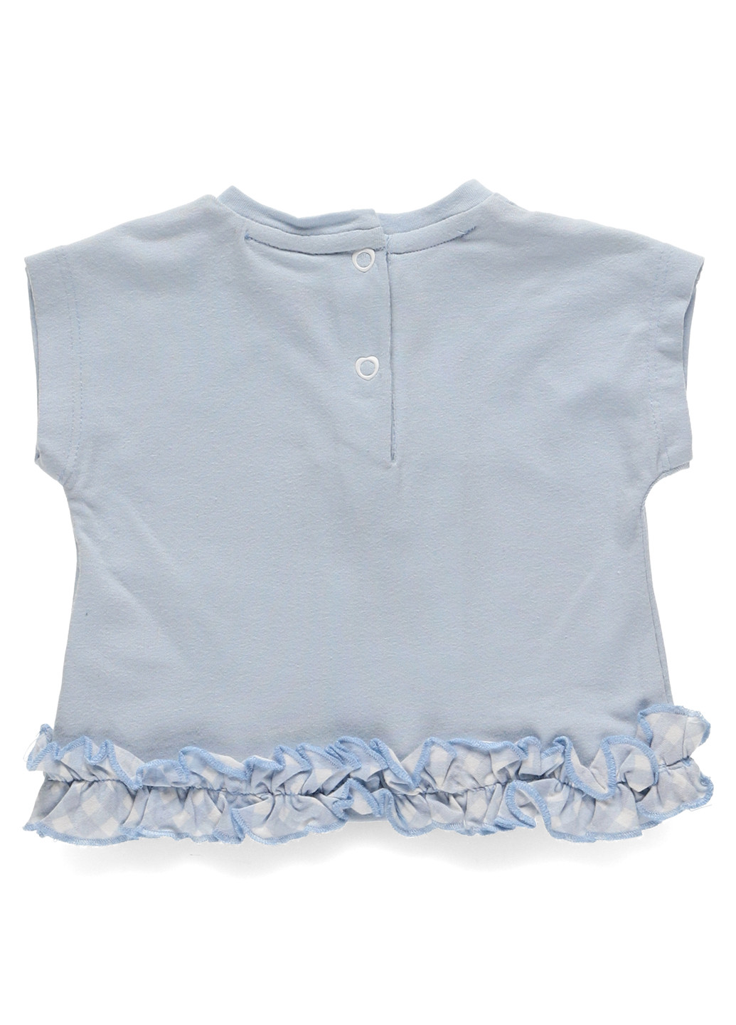 Голубая летняя футболка Chicco