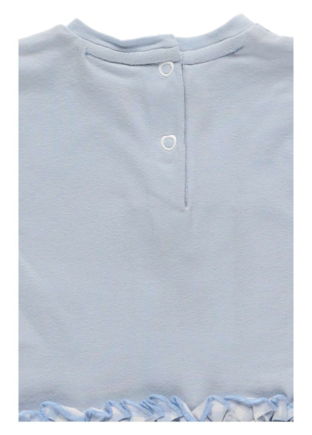 Голубая летняя футболка Chicco