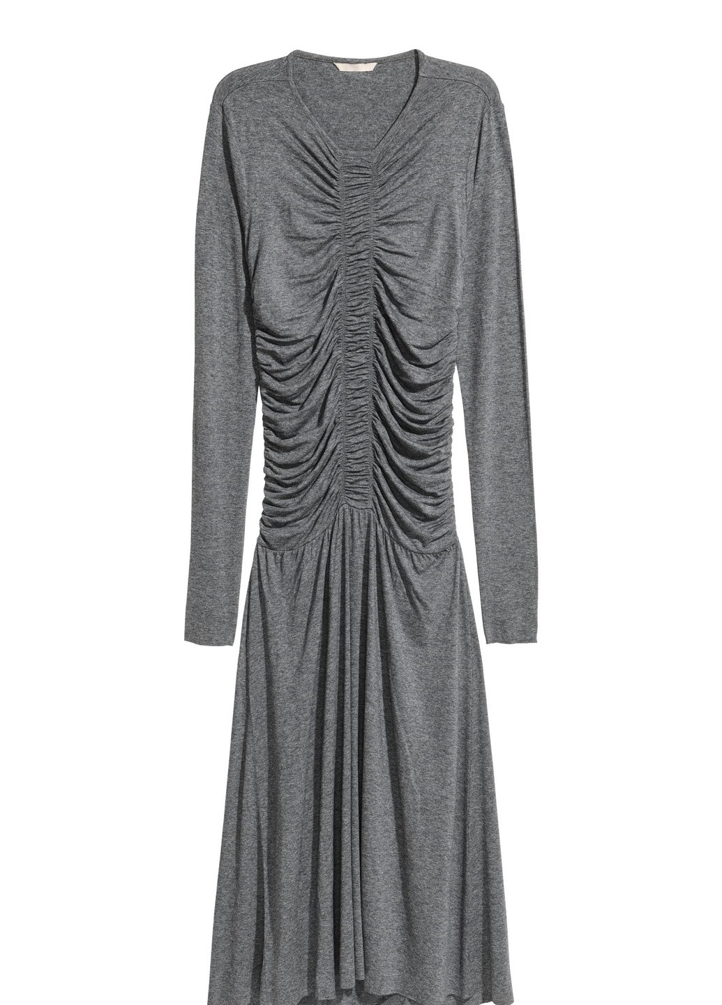 Темно-сіра повсякденний сукня H&M меланжева
