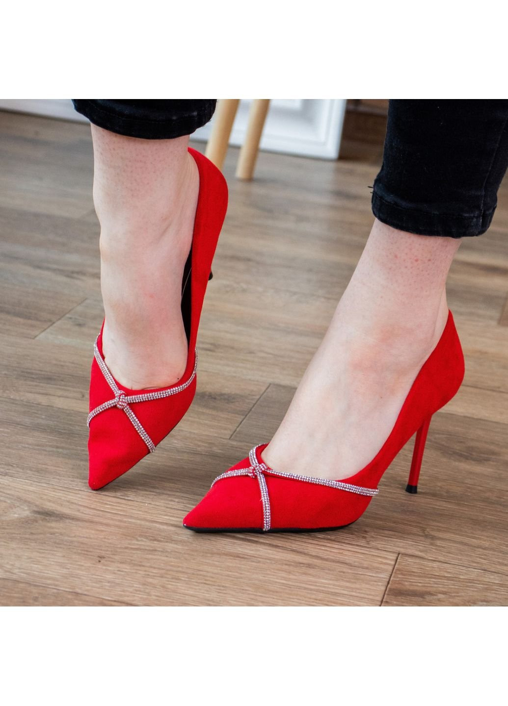 Туфли женские Cabaret 2606 38 24,5 см Красный Fashion