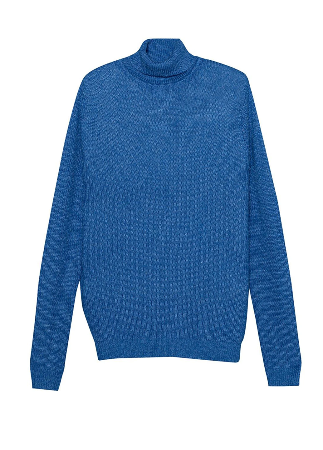 Синий демисезонный свитер Pull & Bear