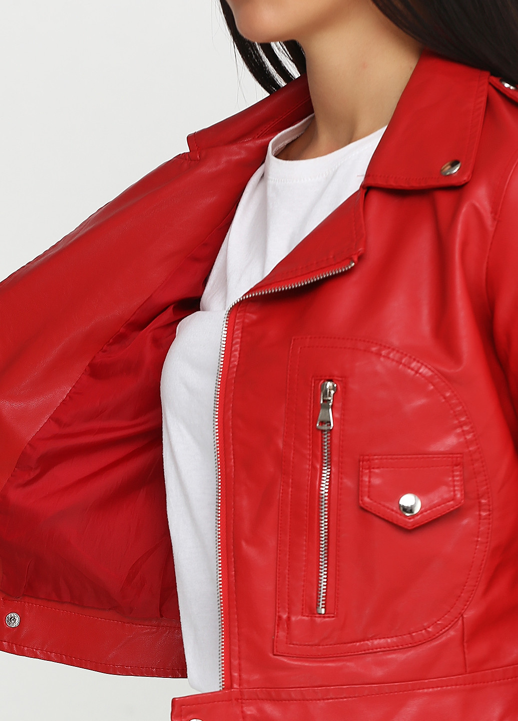 Красная демисезонная куртка AFTF BASIC