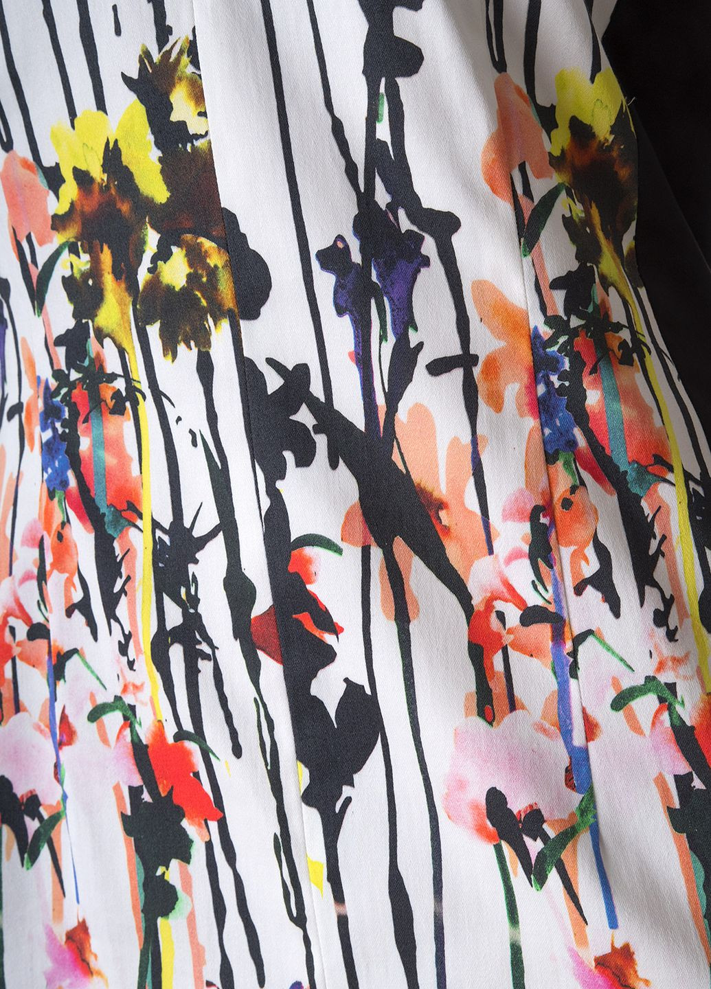 Комбинированное кэжуал платье Apanage с абстрактным узором