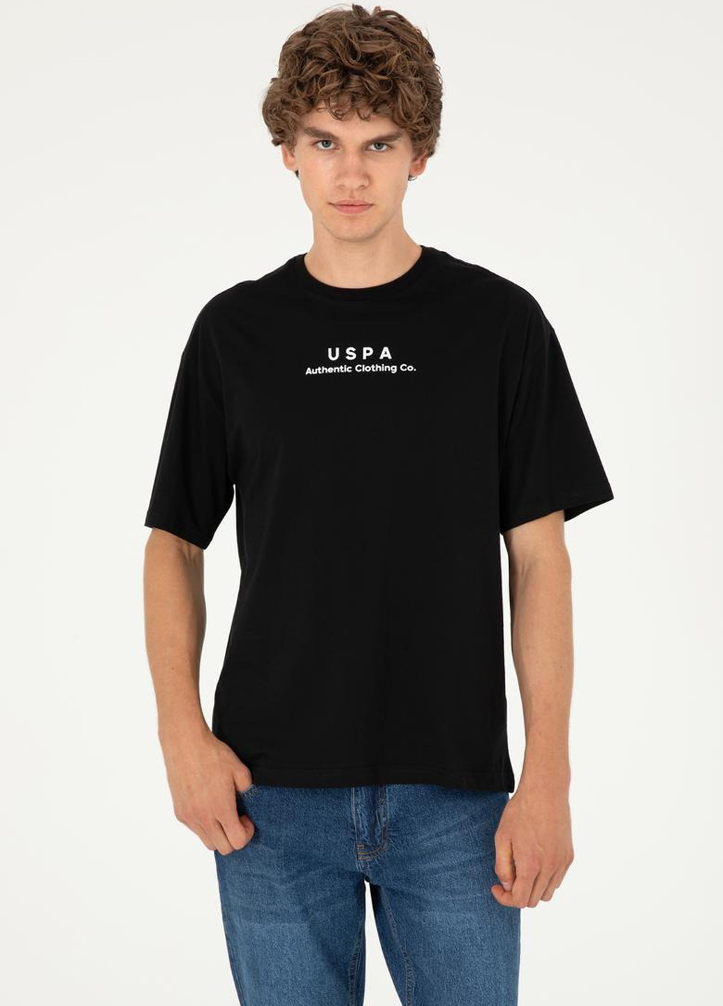 Чорна футболка U.S. Polo Assn.