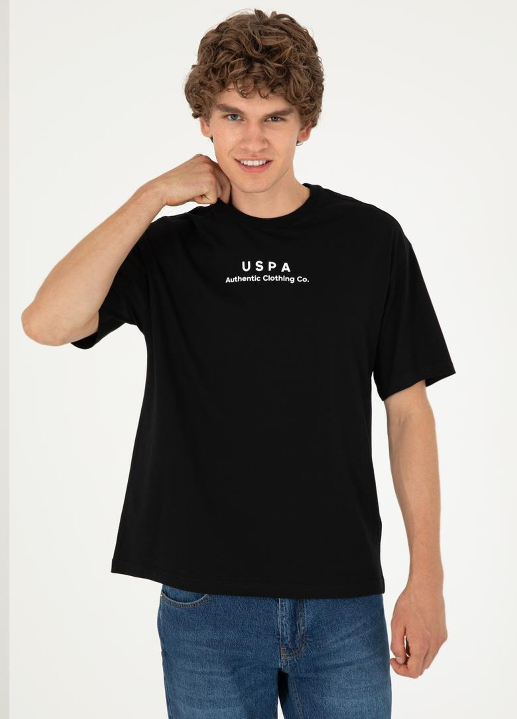 Чорна футболка U.S. Polo Assn.