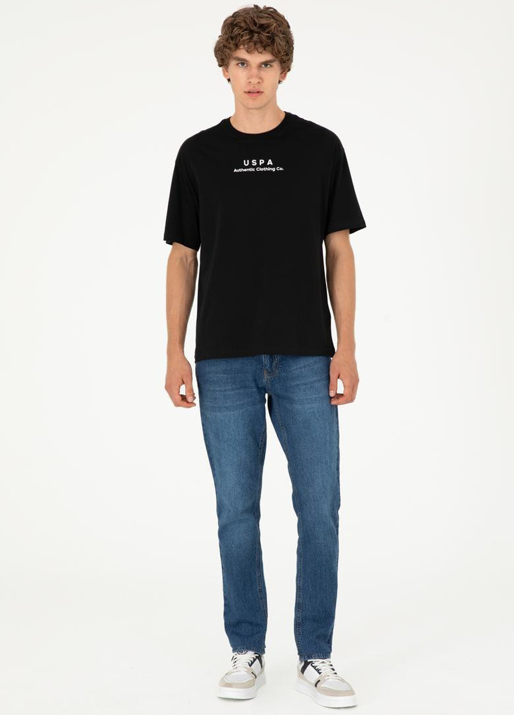 Чорна футболка U.S. Polo Assn.