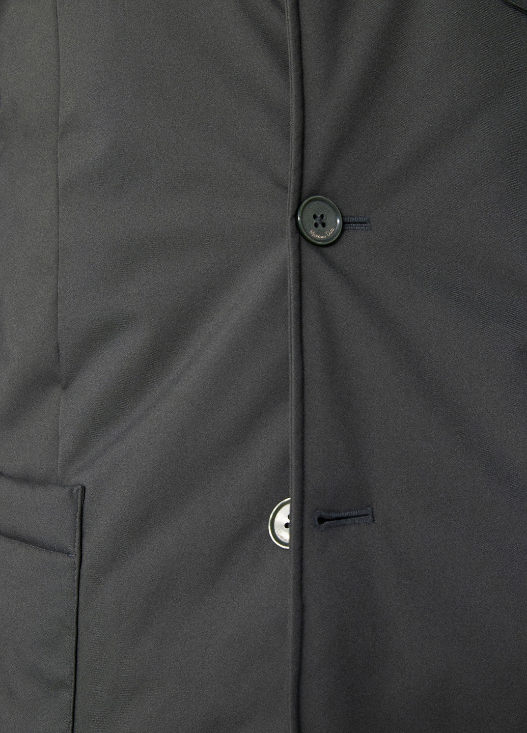 Оливкова (хакі) демісезонна куртка Massimo Dutti