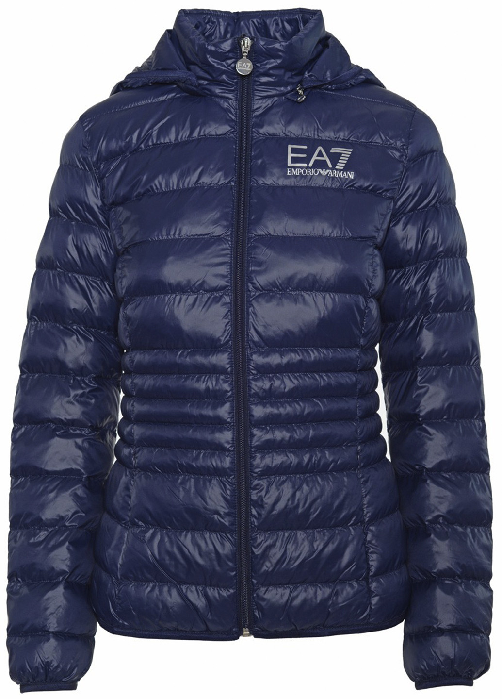 Синяя демисезонная куртка EA7