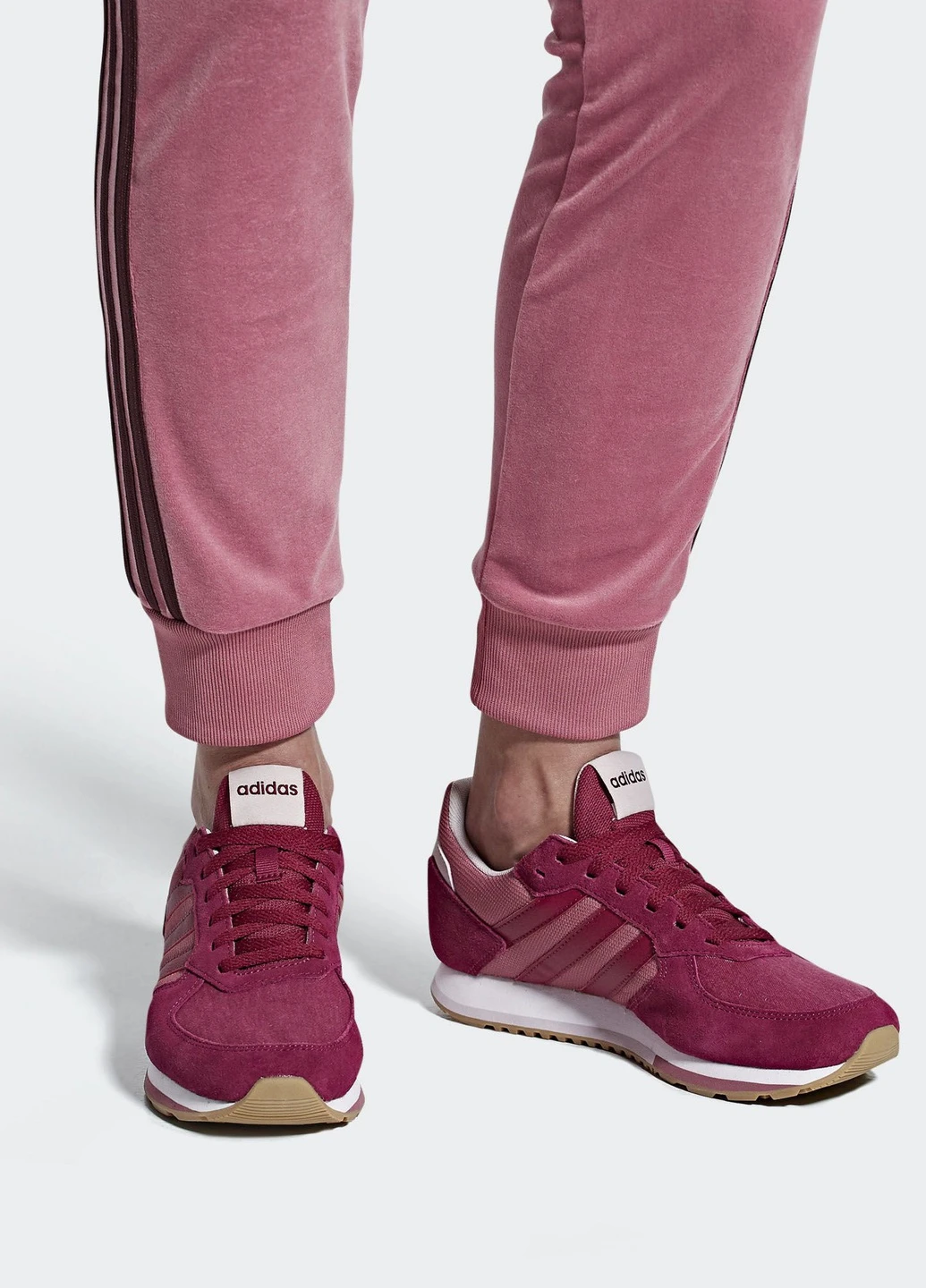 Кроссовки adidas малиновые демисезоны (253188778)
