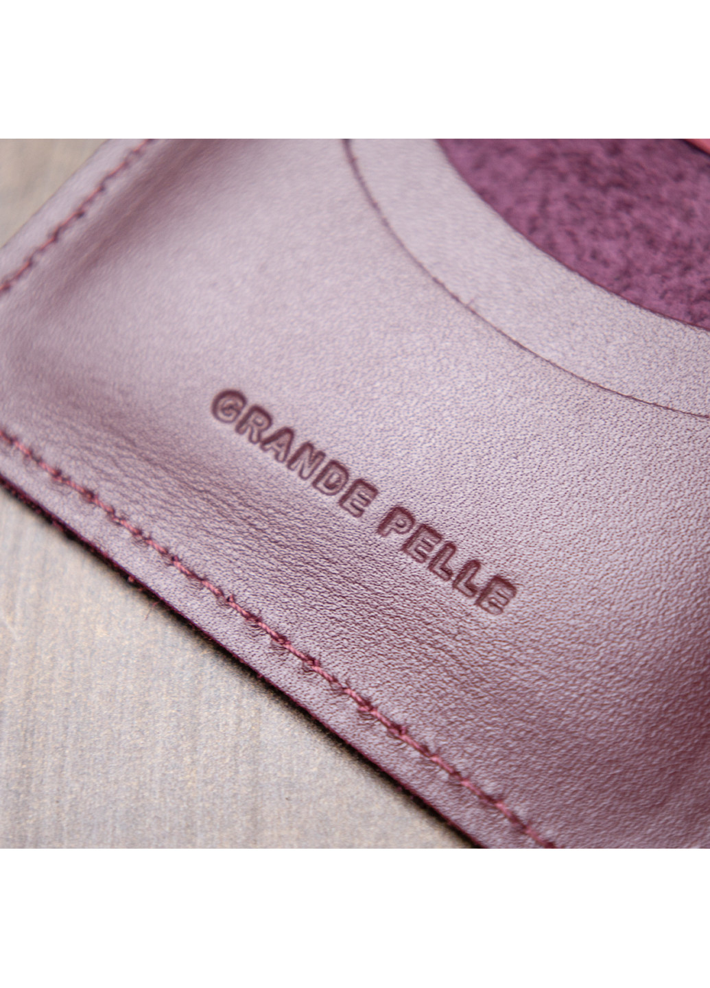 Шкіряна обкладинка для документів 10х8х1 см Grande Pelle (252416339)