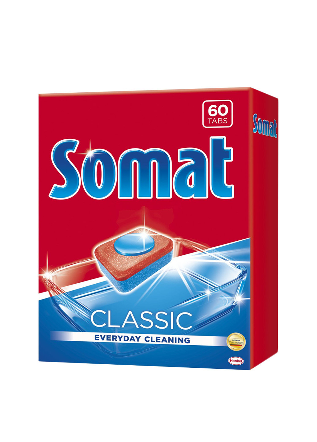 Таблетки для посудомийної машини "З ефектом соди" Classic 60 шт. Somat (199845726)