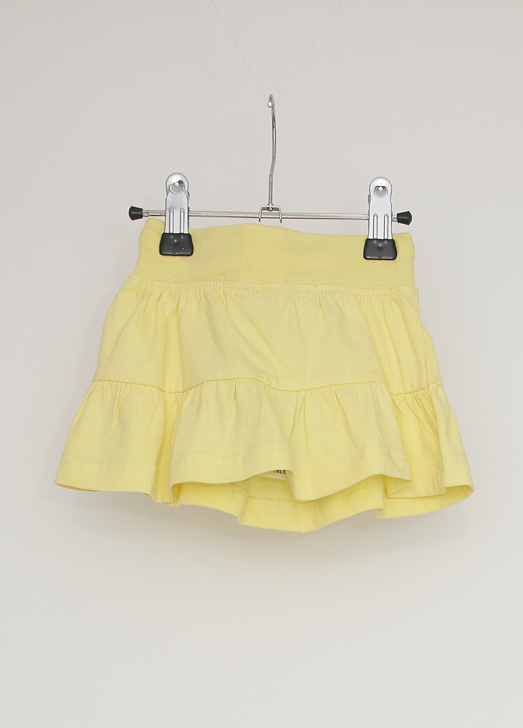 Желтая кэжуал однотонная юбка Sprider мини
