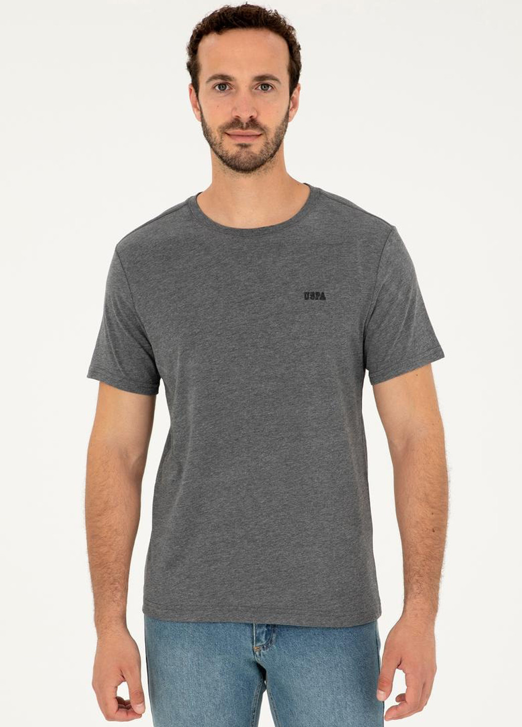 Сіра футболка U.S. Polo Assn.