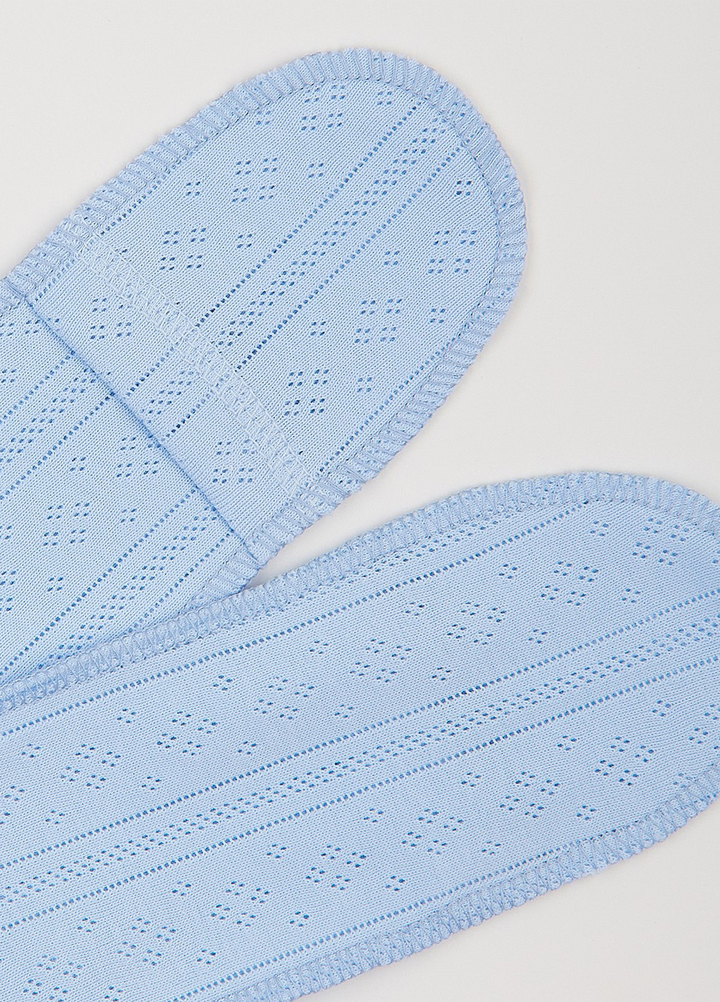 Блакитний демісезонний комплект (распашонка, повзунки, шапка) Ляля