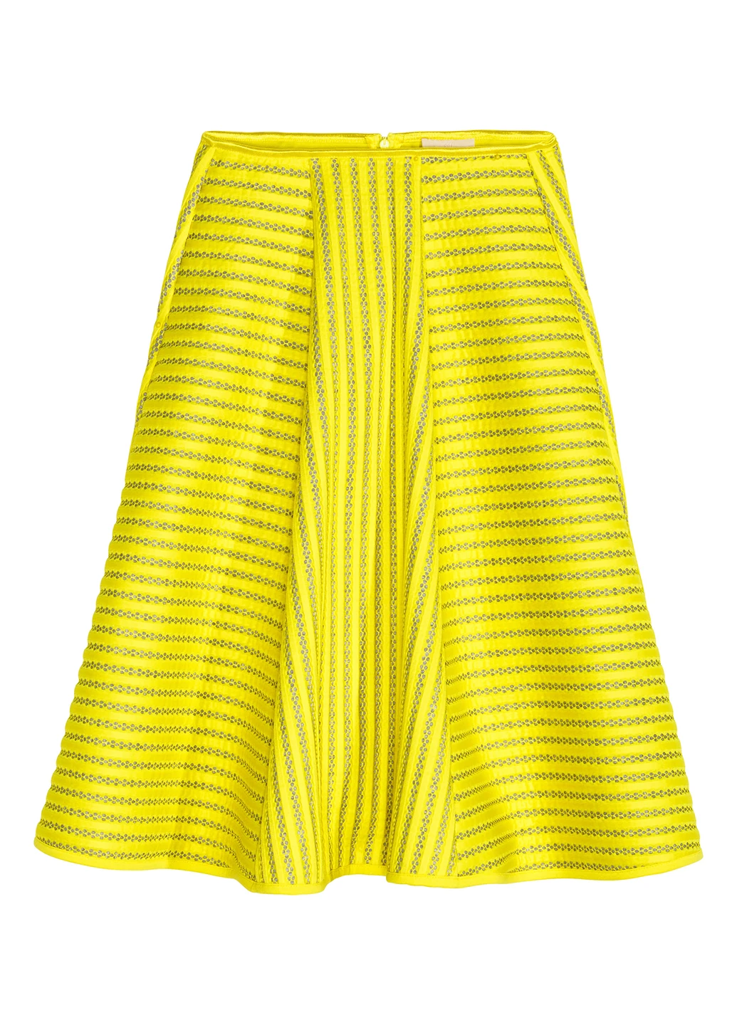кэжуал однотонная юбка H&M а-силуэта (трапеция)