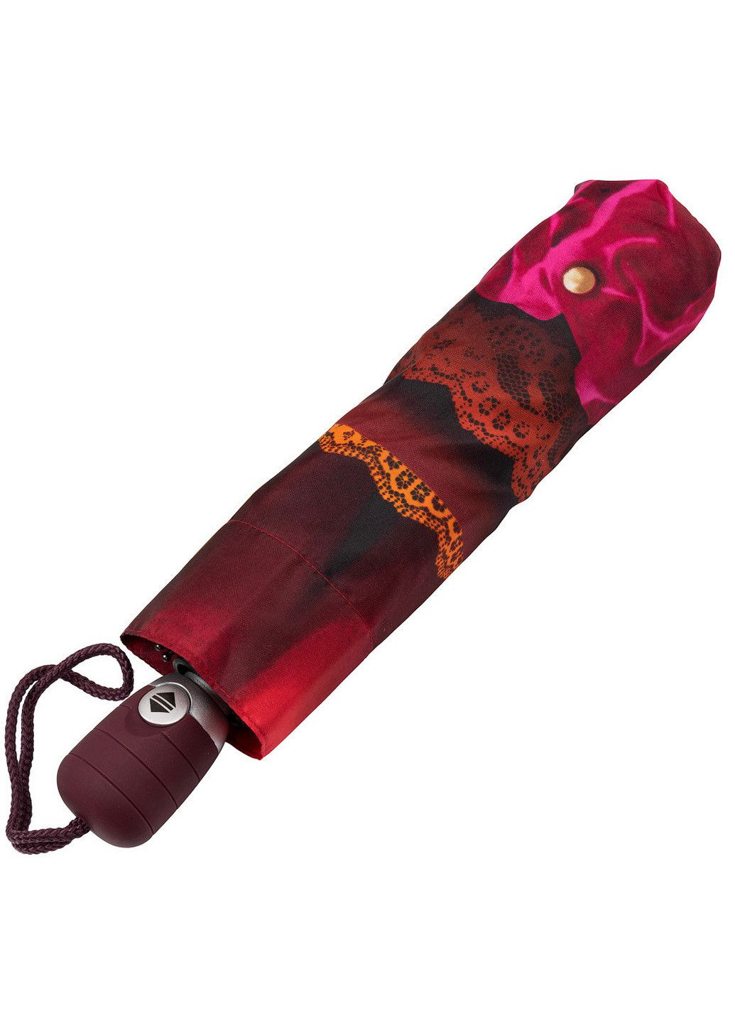 Бордова складний парасолька повний автомат 104 см Airton (197761738)