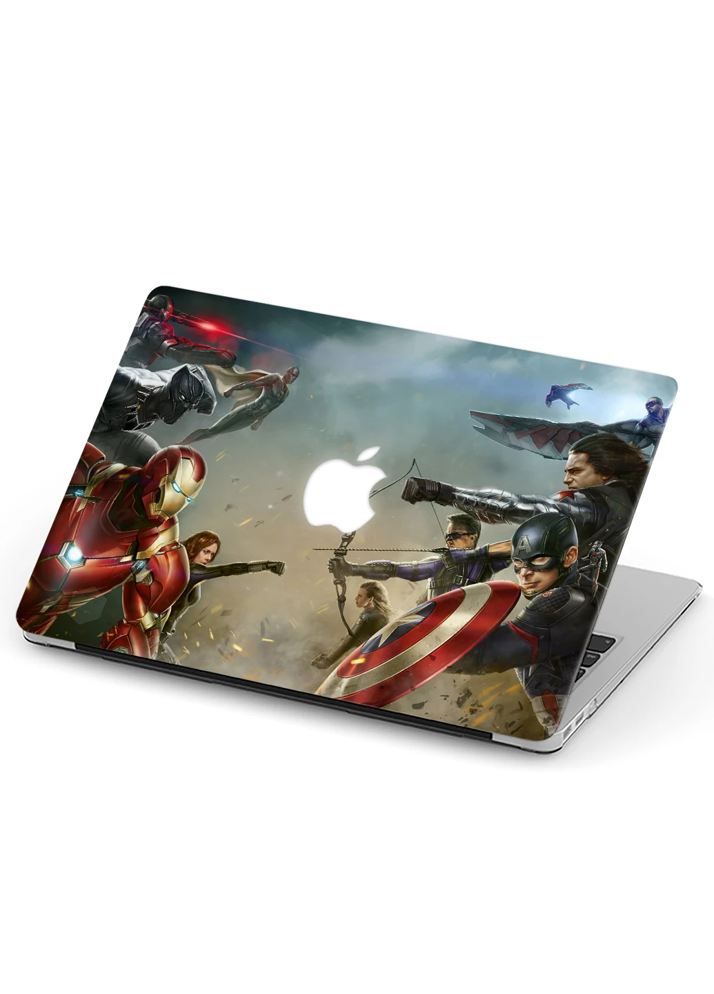 Чохол пластиковий для Apple MacBook Pro 13 A1706 / A1708 / A1989 / A2159 / A1988 Марвел (Marvel) (9648-1690) MobiPrint (218539592)