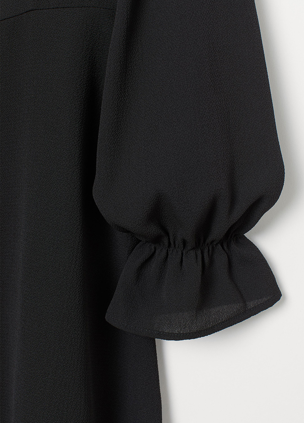 Чорна кежуал сукня кльош H&M однотонна