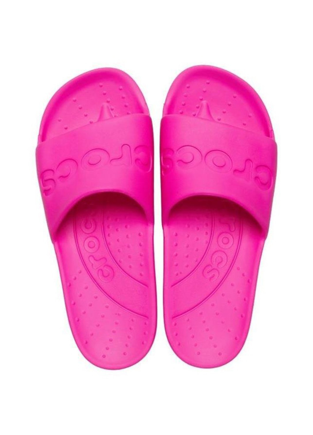 Розовые шлепанцы Crocs
