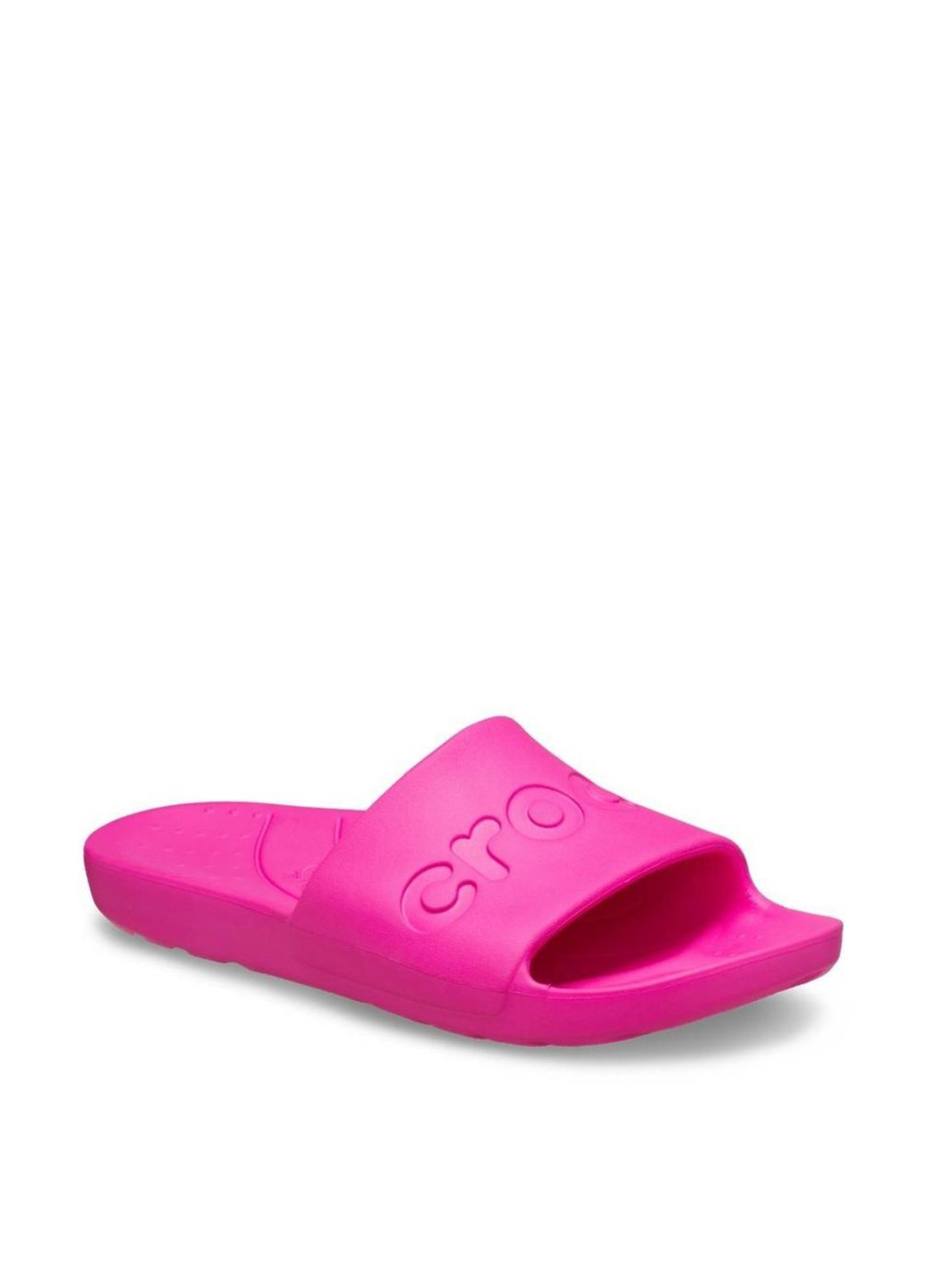 Розовые шлепанцы Crocs
