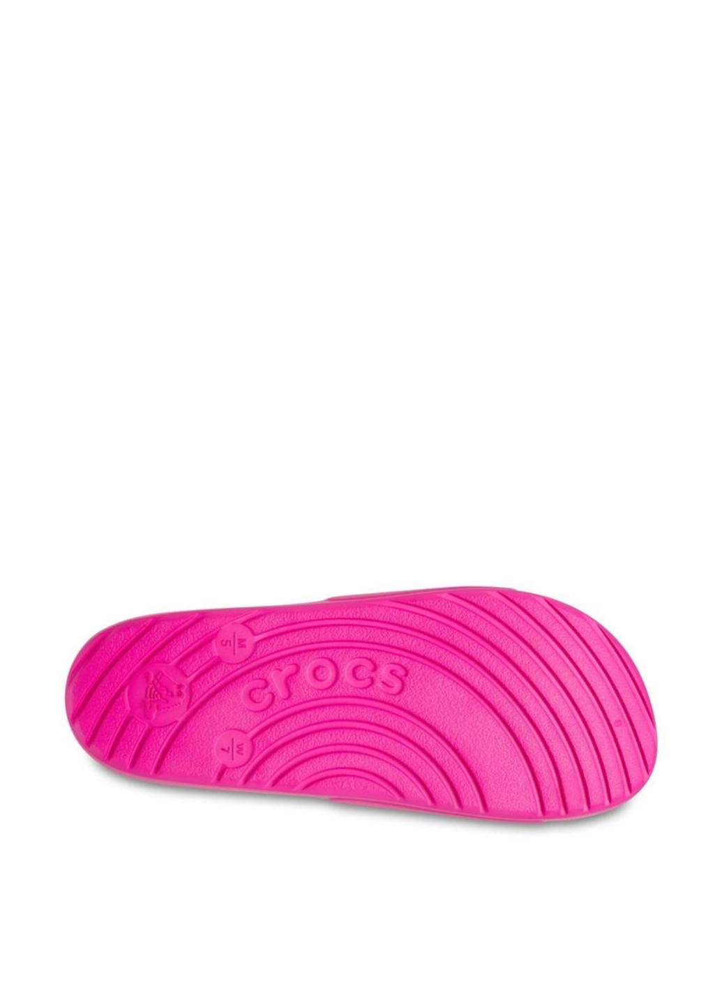 Розовые шлепанцы Crocs