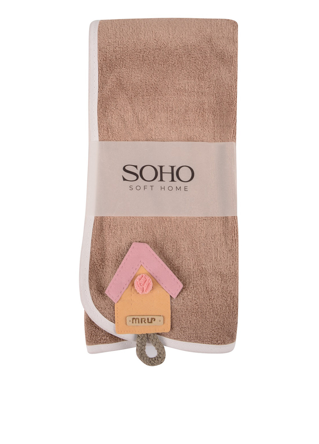 Рушник (3 шт.) 35х75 см Soho однотонний коричневий