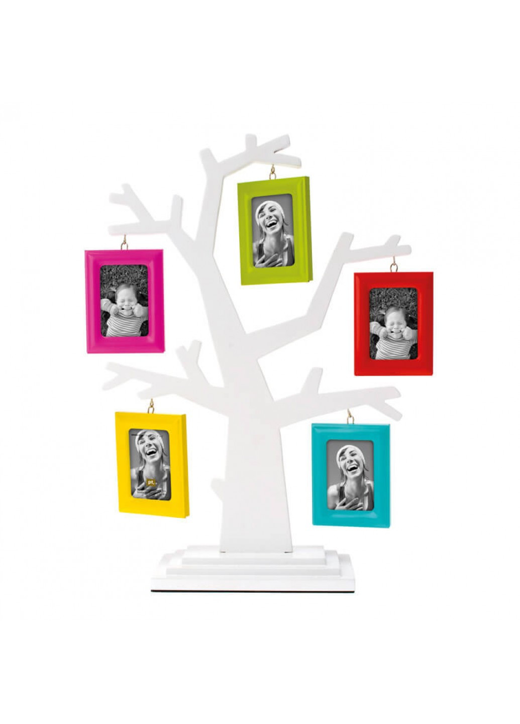 Фоторамка Родовое дерево с разноцветными рамками Present Time (203874626)