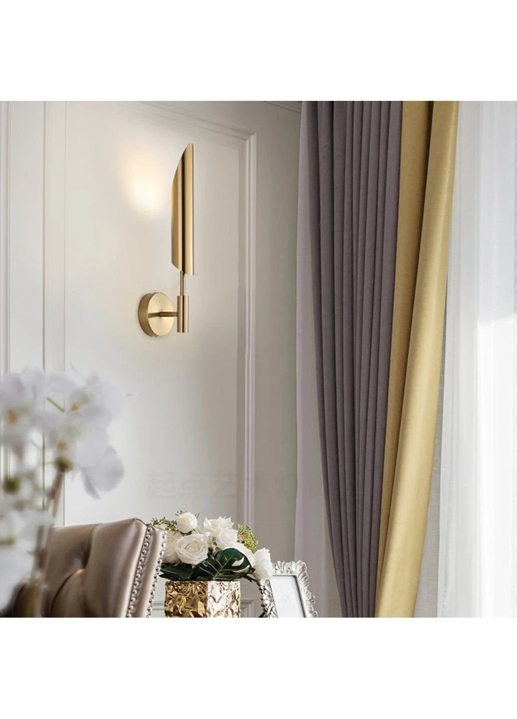 Бра настінне W1825-k Золото 42х10х12 см. Sunnysky (253542657)